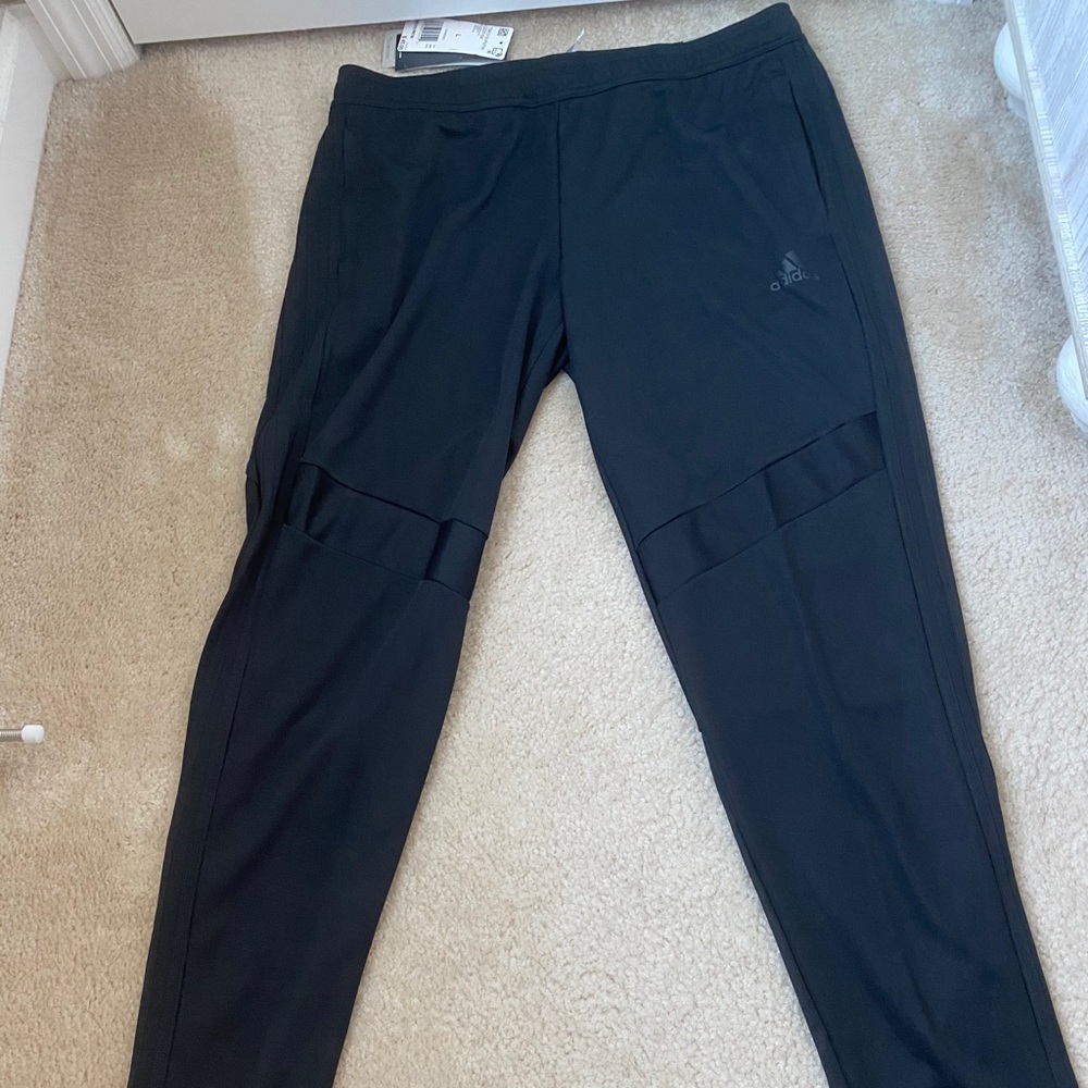 NEW ADIDAS Women’s Tapered Football Style Joggers